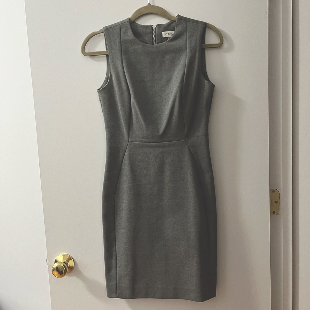 Calvin Klein Grey Dress